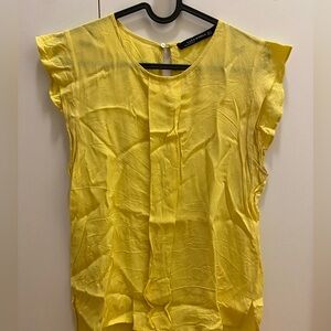 Zara yellow shirt‎